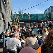 026 Later in Oss aangekomen natuurlijk even naar het terras geweest